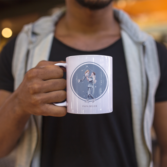 Mug Papa Bélier et sa fille