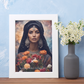 Poster Astrologique Sagittaire - Nawal, Femme Sagittaire