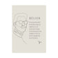Poster Homme Bélier