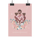 Poster Maman Poissons et ses filles