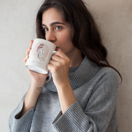 Mug Maman Verseau et son bébé fille