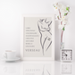 Poster Femme Verseau