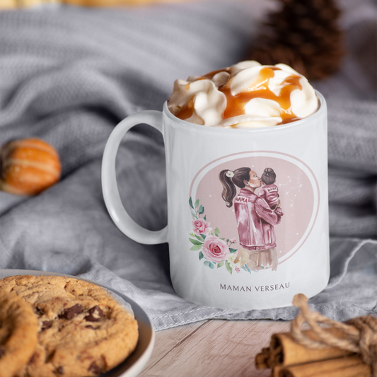 Mug Maman Verseau et sa fille