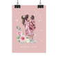 Poster Maman Vierge et sa fille