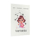 Poster Baby Girl BEIGE - Verseau
