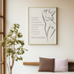 Poster Femme Poissons