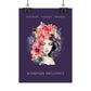 Poster Astrologique Scorpion - "Iris, Femme Scorpion"