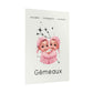 Poster Baby Girl BEIGE - Gémeaux