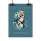 Poster Astrologique Bélier - "Aurélie, Femme Bélier"