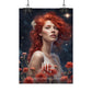 Poster Astrologique Scorpion - Ruby, Femme Scorpion