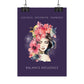 Poster Astrologique Balance - "Iris, Femme Balance"