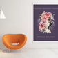 Poster Astrologique Verseau - "Iris, Femme Verseau"