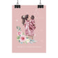 Poster Maman Capricorne et sa fille