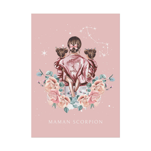 Poster Maman Scorpion et ses filles