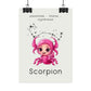 Poster Baby Girl BEIGE - Scorpion