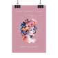 Poster Astrologique Lion - "Christine, Femme Lion"