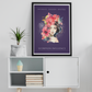 Poster Astrologique Scorpion - "Iris, Femme Scorpion"