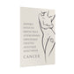 Poster Femme Cancer