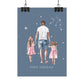 Poster Papa Verseau et ses filles
