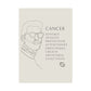 Poster Homme Cancer