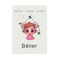 Poster Baby Girl BEIGE - Bélier