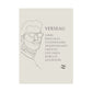 Poster Homme Verseau