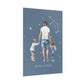Poster Papa Vierge et ses fils
