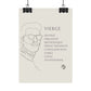 Poster Homme Vierge