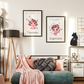 Poster Baby Girl BEIGE - Taureau