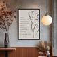 Poster Femme Taureau