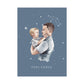 Poster Papa Vierge et son fils