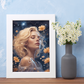Poster Astrologique Lion - Gabrielle, Femme Lion