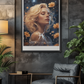 Poster Astrologique Poissons - Gabrielle, Femme Poissons