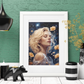 Poster Astrologique Vierge - Gabrielle, Femme Vierge