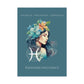 Poster Astrologique Poissons - "Aurélie, Femme Poissons"