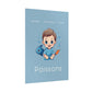 Poster Baby Boy BLEU - Poissons