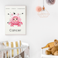 Poster Baby Girl BEIGE - Cancer