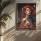 Poster Astrologique Bélier - Ruby, Femme Bélier
