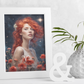 Poster Astrologique Bélier - Ruby, Femme Bélier
