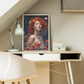 Poster Astrologique Vierge - Ruby, Femme Vierge