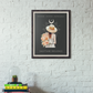 Poster Astrologique Sagittaire - "Rose, Femme Sagittaire"