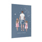 Poster Papa Vierge et ses filles