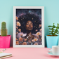 Poster Astrologique Sagittaire - Imani, Femme Sagittaire