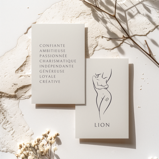 Carnet Femme Lion