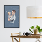 Poster Papa Lion et son fils