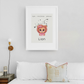 Poster Baby Girl BEIGE - Lion
