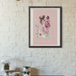 Poster Maman Lion et sa fille