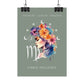 Poster Astrologique Vierge- "Léa, Femme Vierge"