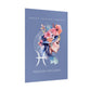 Poster Astrologique Poissons - "Jasmine, Femme Poissons"