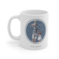 Mug Papa Gémeaux avec son fils et sa fille